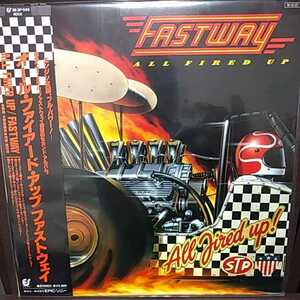 LP 帯付国内盤/FASTWAY ALL FIRED UP