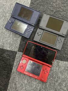 Nintendo 任天堂　3ds ds lite セット　三台　まとめ