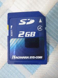 Hagiwara syscom SDメモリーカード 2GB Class4