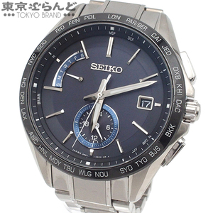 101764864 1円 セイコー SEIKO ブライツ SAGA235 8B63-0AB0 ブラック チタン 腕時計 メンズ ソーラー電波