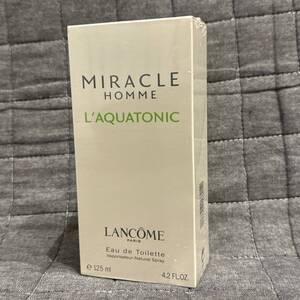 未開封 LANCOME ランコム ミラク オム アクアトニック 125ml 希少 MIRACLE HOMME L