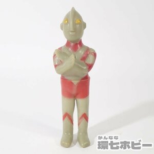 3UN65◆当時物 ブルマァク ウルトラマン スペシウム光線 ソフビ人形 フィギュア/昭和レトロ ミニソフビ 送:-/60