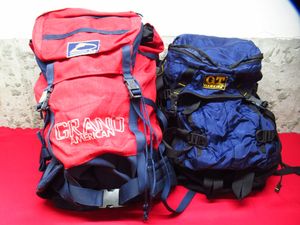 G.T.HAWKINS GTホーキンス mountain dax マウンテンダックス リュックサック デイパック 計2点まとめ 登山 アウトドア 管理6X1203I-B3