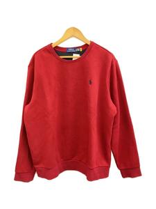 POLO RALPH LAUREN◆スウェット/XL/コットン/RED