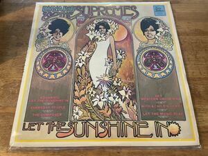 DIANA ROSS & THE SUPREMES LET THE SUNSHINE IN LP UK ORIGINAL PRESS!! 希少UK盤