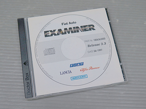 ◎FIAT LANCIA Alfa Romeo EXAMINER Release 3.3 診断機 CD 2000年10月版 1806363000 211023AR1532