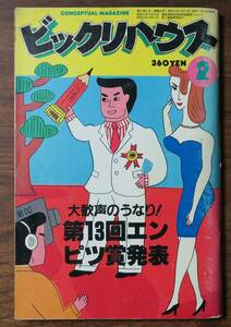 糸井重里x橋本治x横田順彌1982年2月ビックリハウス安西水丸みうらじゅん桑原茂一/大瀧詠一/細野晴臣YMO太田螢一/奥平イラ原田治/赤瀬川原平