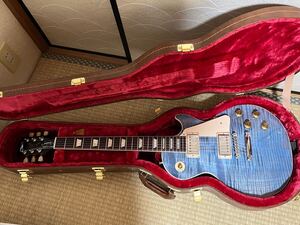 【美品】Gibson Custom Color Series Les Paul Standard 50s Figured Top Ocean Blue ギブソン レスポール レスポールスタンダード