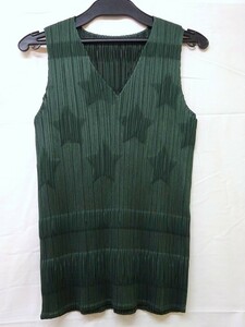 PLEATS PLEASE プリーツプリーズ プリーツスターデザインノースリーブ 3 PP81-JK141 ISSEY MIYAKE イッセイミヤケ