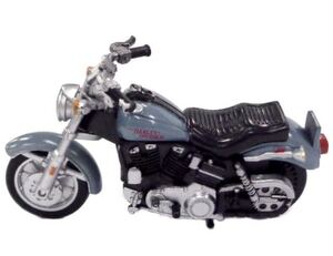 ミニカー　Low Rider(グレー×ブラック) 「走るハーレーバイクコレクション 2缶用」 2010年 サントリーコーヒーボスキャンペーン品