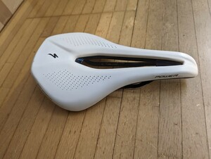 【送料無料】 美品 希少　ホワイト パワーサドル TI スペシャライズド SPECIALIZED 143mm チタン POWER ショート 軽量233g パワー