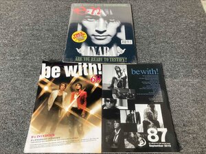 レア■稲葉浩志ソロツアーenパンプレット（未開封）■be with６８、８７　２冊■名古屋発■直接引き取り歓迎♪