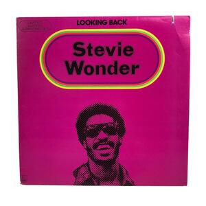 LP Stevie Wonder スティービー・ワンダー Looking Back M 804LP3 レコード JP ジャケット 音楽 アートアンドビーツ