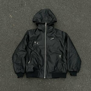 【Thug Club】 Jacket サグクラブ 中綿入り ジャケット メンズ アウター 防風 ファッション ブルゾン パーカー Lサイズ