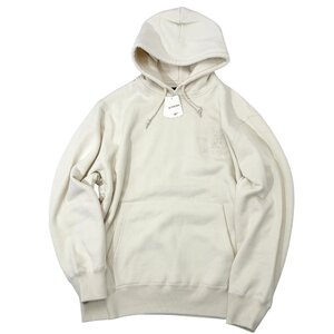 24AW【タグ付・新品】PALACE BEAMS PLUS GRAPHIC HOOD XL WHISPER WHITE 定価30,800円 コラボ プルオーバーパーカー パレス ビームスプラス