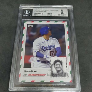 TOPPS NOW HOLIDAY ホリデー 大谷翔平 BGS 9