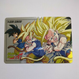 未剥がし　ドラゴンボール　カードダス　No.03　孫悟空　SONGOKOU スーパーバトル　GT DRAGON BALL