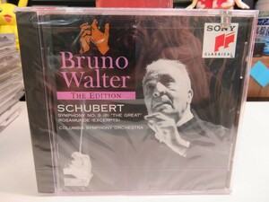 緑2｜新品未開封！★ CD / SONY CLASSICS ★Schubertシューベルト：交響曲第9番Rosamunde Excerpts｜BRUNO WALTER ブルーノ・ワルター