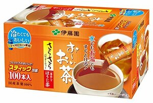 伊藤園 おーいお茶 さらさらほうじ茶 (スティックタイプ) 0.8g×100本