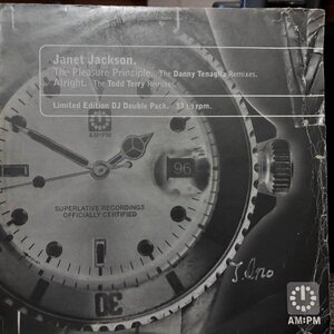 Janet Jackson / The Pleasure Principle (The Danny Tenaglia Mixes) / Alright (The Todd Terry Mixes) 1枚欠け