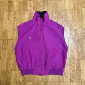 90s Columbia Sportswear リバーシブル ネイティブ ナイロン Lサイズ 古着 グッドレギュラー コロンビア