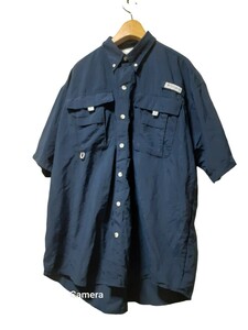 春夏/良品級/ Columbia PFG コロンビア ナイロン半袖シャツ ワークシャツ アウトドアシャツ記載 MEN