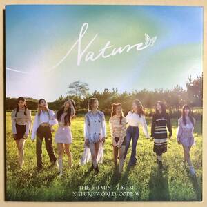NATURE 3rd mini album nature world code:W LIMBO! RICA RICA アルバム CD トレカ