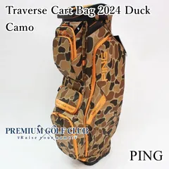 キャディバッグ　新品　日本未発売USモデル　 ピン トラバース　カートバッグ　Traverse Cart Bag 2024 Duck Camo//0[7367]