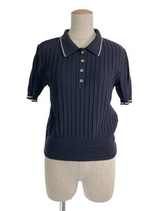 フォクシーブティック ニット セーター Lady Polo 半袖 40 AUC24 ITYADBBWTT3M