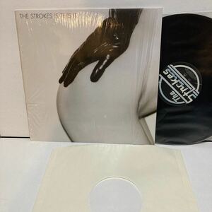 LP STROKES Is This It EU ROUGH TRADE リイシュー　デビュー・アルバム シュリンク付