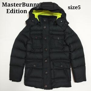 【美品】MASTER BUNNY EDITION　ダウン メンズ　黒　サイズ5