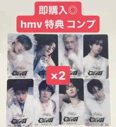 stray kids giant hmv 特典 クリアトレカ 2コンプ