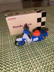 希少 トミカ H195 ホンダスーパーカブ ホンダコムテック 特注モデル ミニカー Honda Spirit TOMY HONDA cub