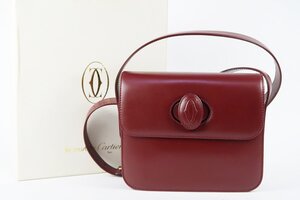 【超美品】Cartier カルティエ マストライン ショルダーバッグ ブランド鞄【QS81】