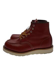 RED WING◆レースアップブーツ/25.5cm/レザー/8875/6inch CLASSIC MOC TOE/復刻犬タグ