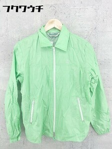 ◇ grand slam Munsingwear マンシングウェア ゴルフ 長袖 薄手 ジップアップ ジャケット B 84-90 グリーン * 1002799074704