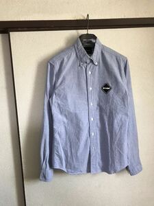 【良品】【レターパックプラス対応】 FCRB f.c real bristol エフシーレアルブリス SOPHNET ソフネット B.D SHIRTS シャツ 長袖 即決あり