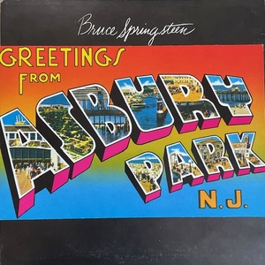 BRUCE SPRINGSTEEN 国内盤　GREETING FROM ASBURY PARK N.J　ブルース・スプリングスティーン 25AP1272　1973年