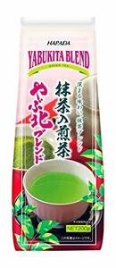 ハラダ製茶 やぶ北ブレンド抹茶入煎茶 200g