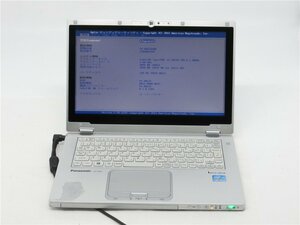 中古　Panasonic　CF-AX2　3世代I5　4GB　128GB　13型 ノートパソコン　BIOSまで表示　詳細不明　　ジャンク扱い 　