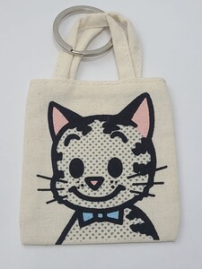 原田治　ミニバッグ形　チャーム　猫　キャットCAT　リンネル 2021年2月号付録 OSAMU GOODS グッズ 　イラストレーター　ハラダオサム