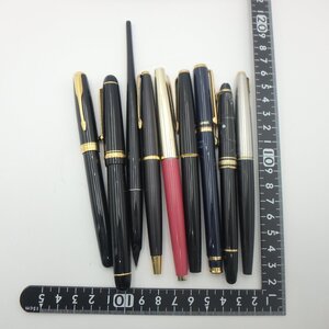 ☆万年筆 PILOT Sailor 他 まとめ ペン先一部金 / 14K 18K / 総重量 約146.2g / 文具 ブランド ペン 金 インク残量未確認 筆記未確認☆RJ