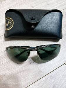 RAYBAN　レイバン サングラス ケース付き メガネ グラスウェア アイウェア RB3183 004/71 63口15 125 3N Y0132-8