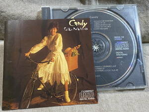 松田聖子 「CANDY」 35DH19 国内初版 SONY刻印 税表記なし3500円盤