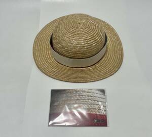 バンダイ 田中帽子 日本製 ワンピース ルフィの麦わら 3D2Y サイズ M（57.0~57.5cm) ルフィ 麦わら帽子