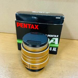 smc PENTAX DA 35mm F2.4 AL ゴールド