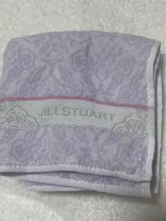 JILLSTUART 薄紫 タオルハンカチ 約25cm