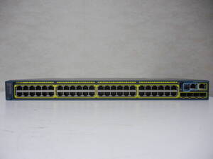 《》【中古】Cisco WS-C2960S-48TS-L Stack Module付 Catalyst 2960Sシリーズ 初期化