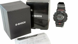 1円●動作OK●チタン使用♪カシオ G-SHOCK●G-9100 ガルフマン●黒 ブラック×レッド 箱付き GULFMAN