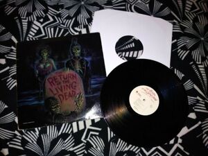 Return of the Living Dead Original Soundtrack バイナル LP 1985 ENIGMA First Press 海外 即決